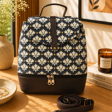 Sling Cum Backbag – 2 in 1 Style | Heritage Lotus