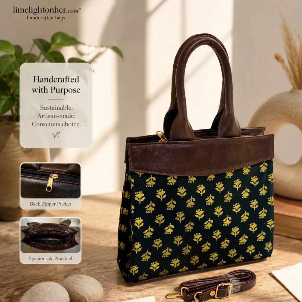 Mini Box Tote – Dawn Tulips
