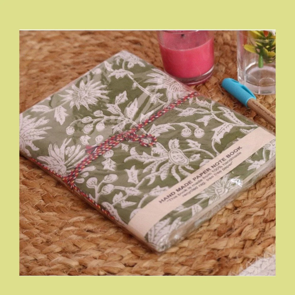 Journal -Handmade Paper Notebook