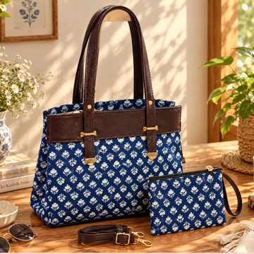 Perfect Tote | Blue
