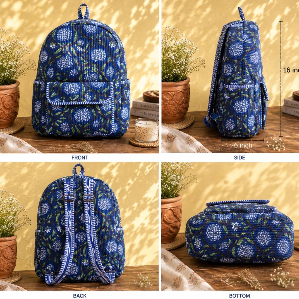 Plush Backpack – Best for College |Travel | Kids & Moms -Blueleaf