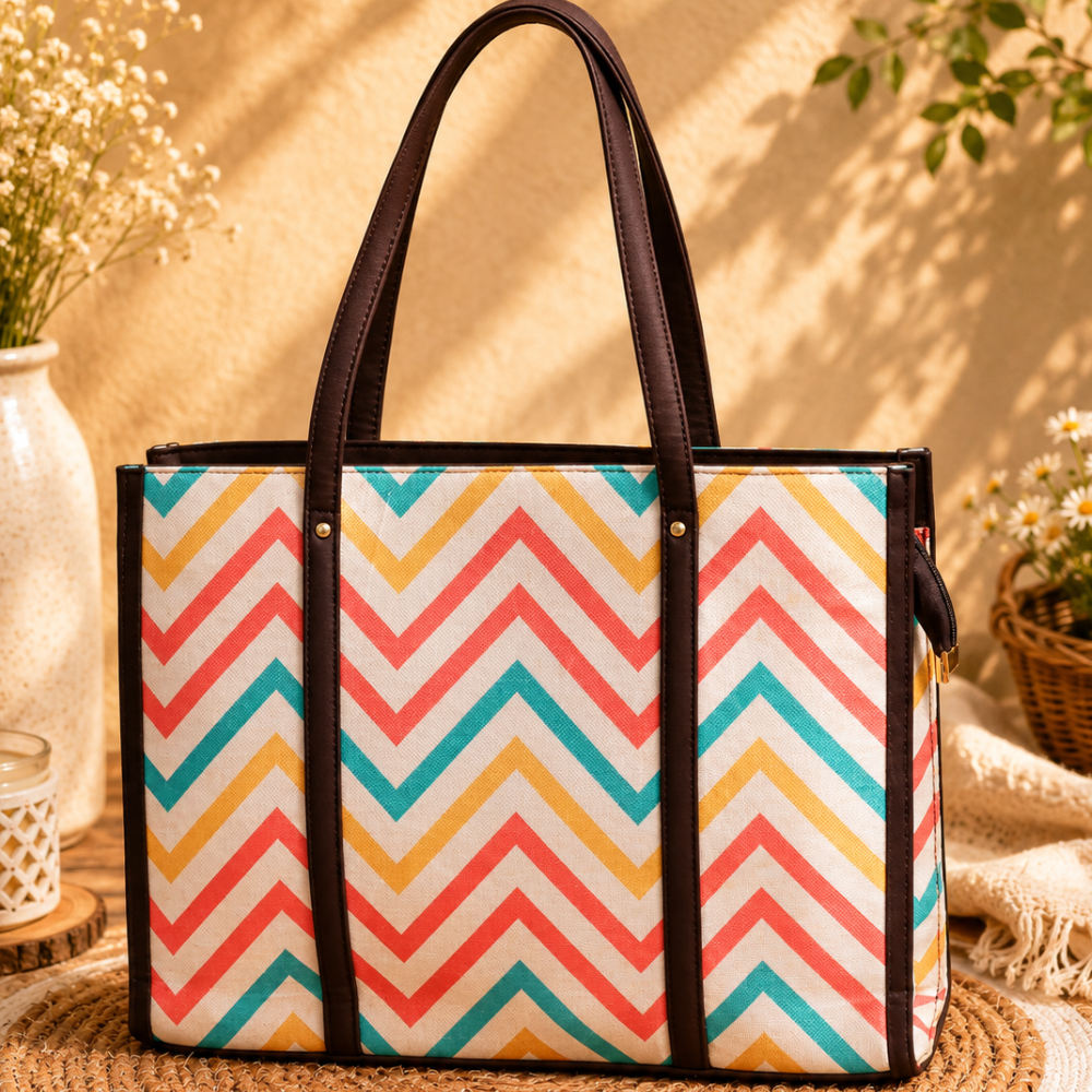 Rainbow Stripes - All purpose Tote