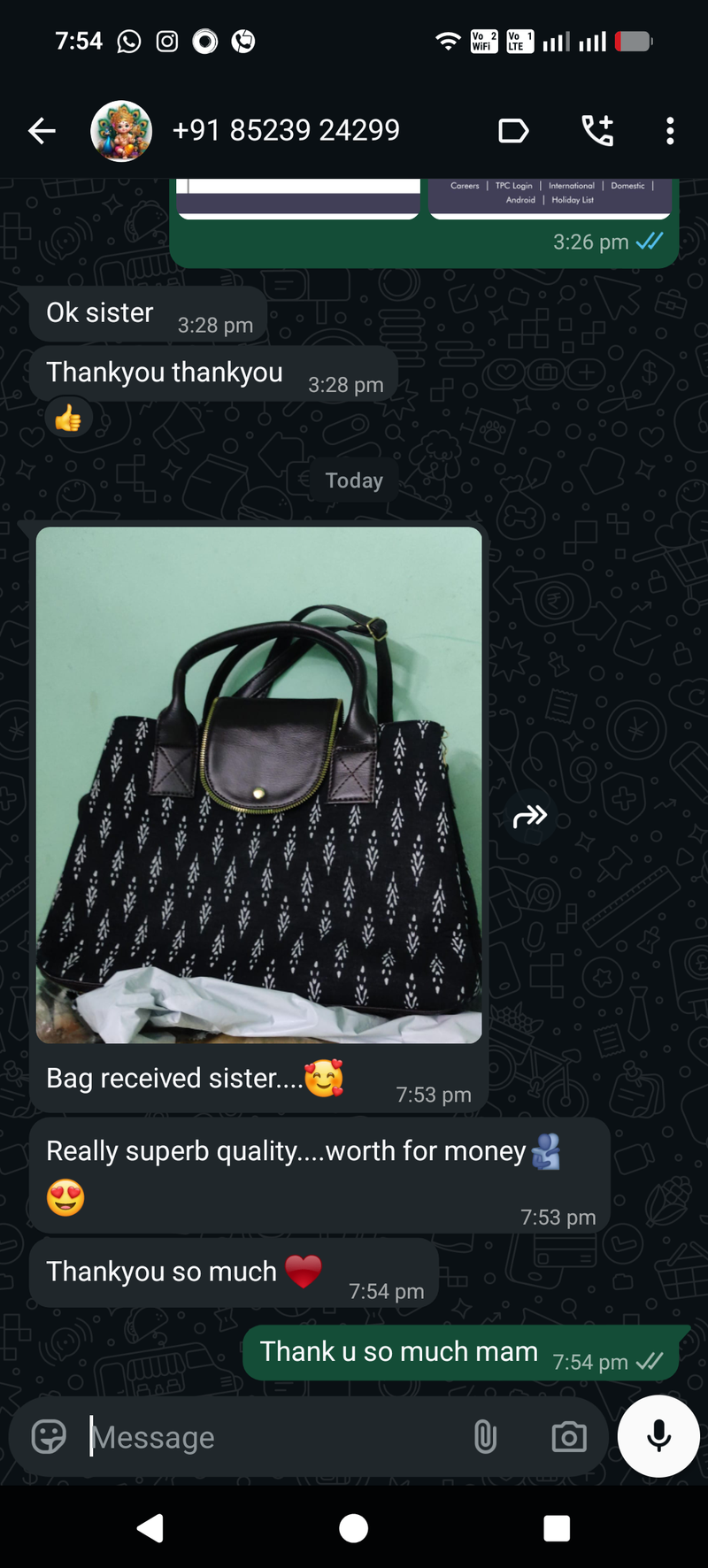 Happy Customer