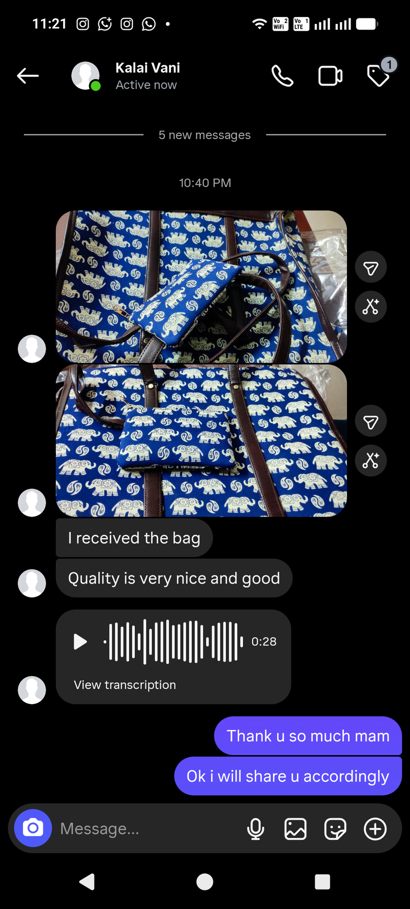 Happy Customer