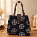 Trinity 3-Zip Organizer Tote Bag with Matching Pouch – Mandala Magic