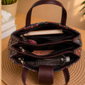 Trinity 3-Zip Organizer Tote Bag with Matching Pouch – Hello Cutie