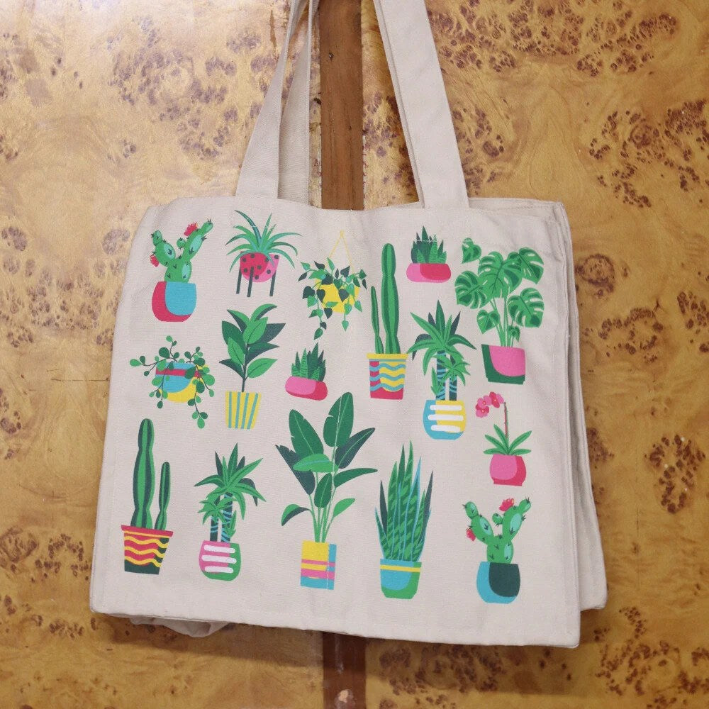 Grocery Bag-Ecofriendly Multi-Compartment (Catcus Theme)