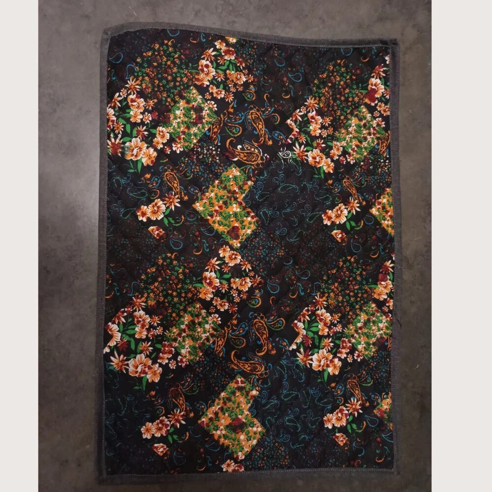 Cushion Mats – Door Size|Bathroom- Midnight Floral