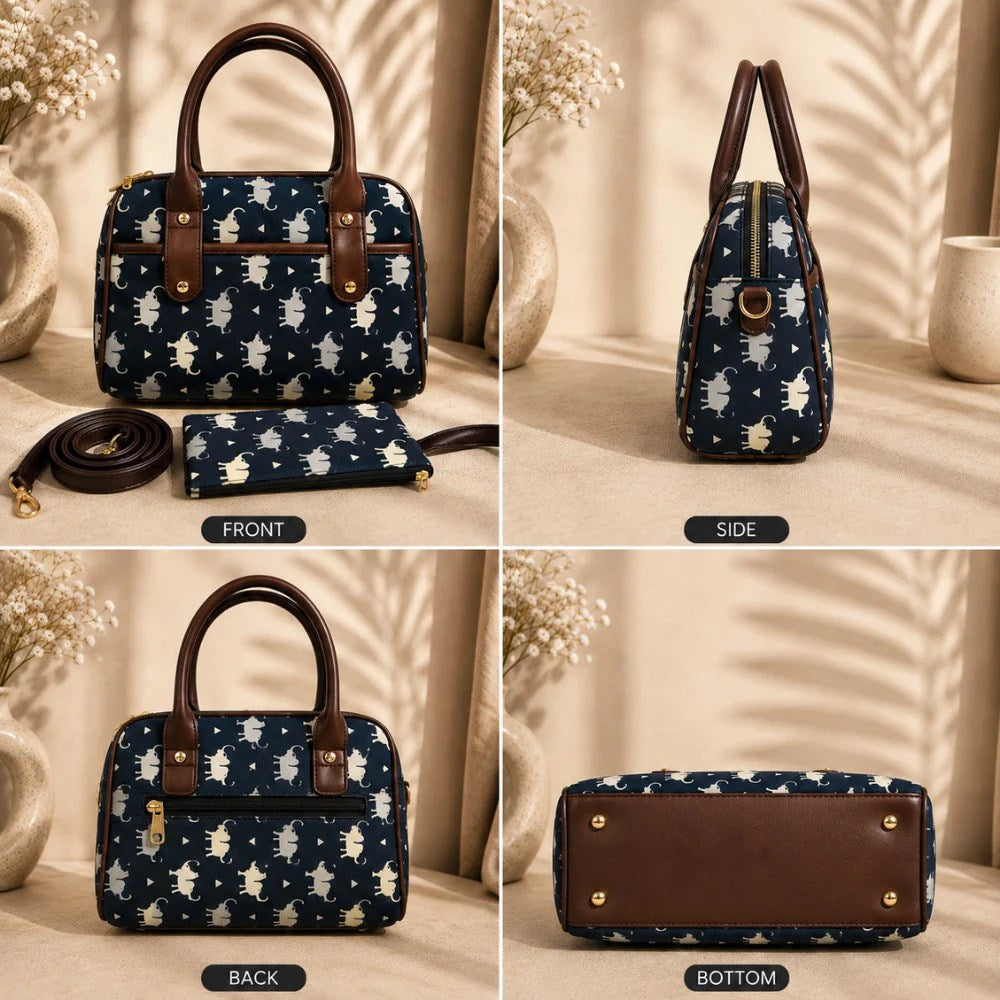 Duffle Sling Bag – Cute Elephant
