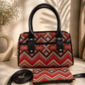 Duffle Sling Bag – Sunset Stripes