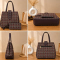Trinity 3-Zip Organizer Tote Bag with Matching Pouch – Mughal Arch