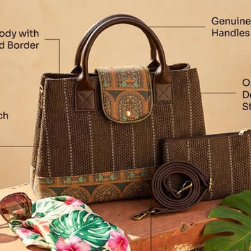 Sling Cum Tote _Solid Hues | Dear Desert