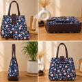 Trinity 3-Zip Organizer Tote Bag with Matching Pouch – Humming Bird