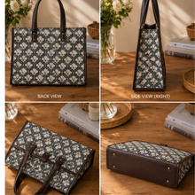 Elite Officemate Laptop Bag- Jute printed