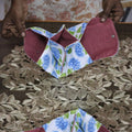 Napkin Pouch 3 pocket – Compact & Stylish Organizer for Women (ASSORTED)