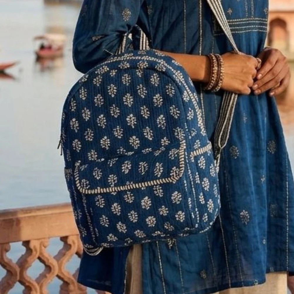 Plush Backpack – Indigo Inspire