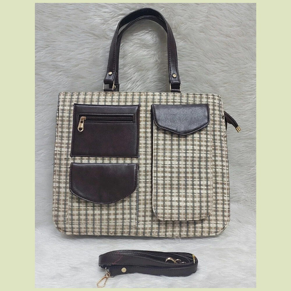 Stylish Pocket Tote cum Sling Bag