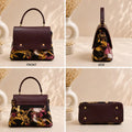 Indo Western Satchel Sling – Midnight Bloosom