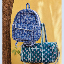 Quilted Travel Combo – Duffel + Backbag | Elephant Ride