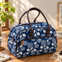 Travel Jumbo Bags – Extra Spacious | Trips| Hostelers| Vacation -Blue Leaf