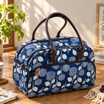 Travel Jumbo Bags – Extra Spacious | Trips| Hostelers| Vacation -Blue Leaf