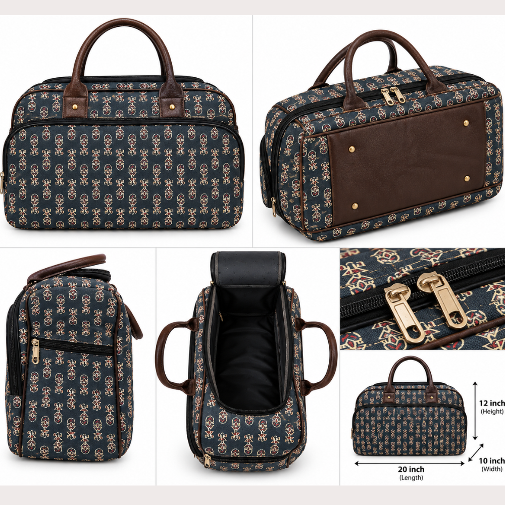 Travel Jumbo Bags - Heritage Noir