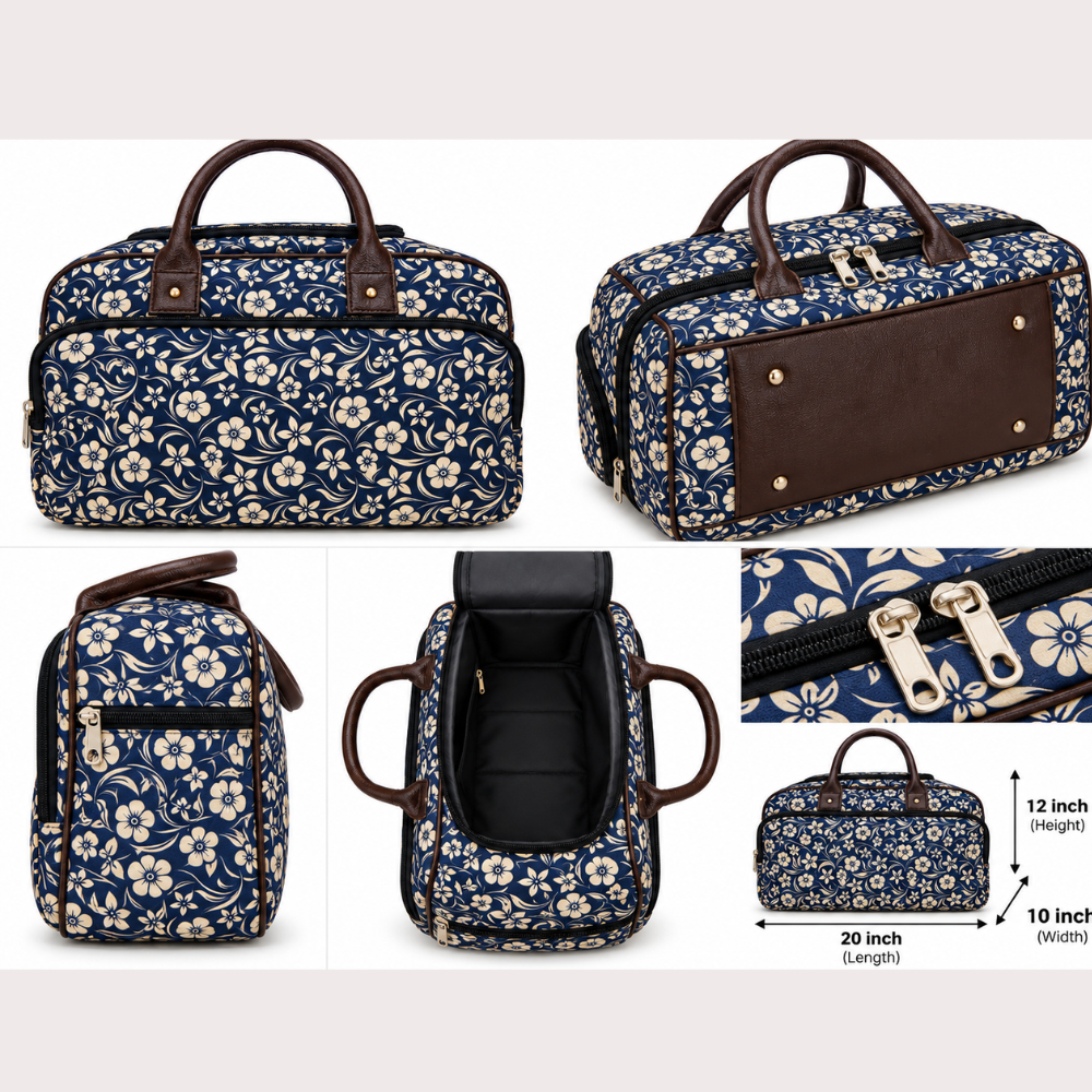 Travel Jumbo Bags - Night Bloom