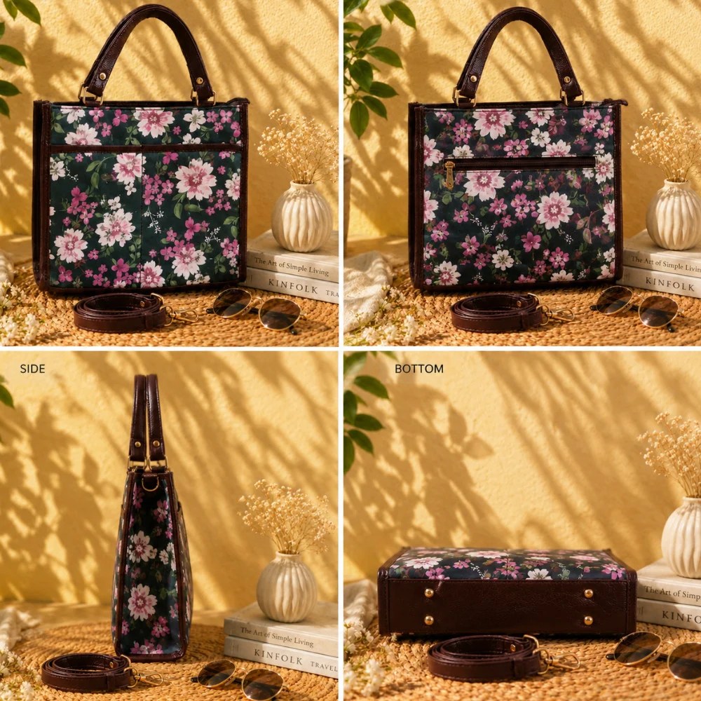 Vertical Sling Bag – Sleek, Smart & Everyday Ready | Fresh Florals
