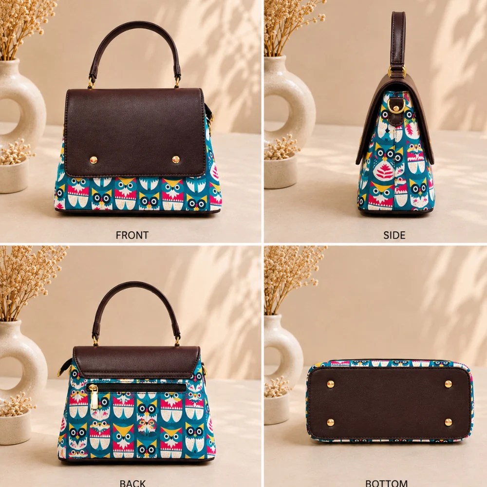 Indo Western Satchel Sling – Wise Owl