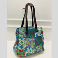 Three Pocket Mommy Bag- Diaper Tote | Light Weight | Best for Travel -Beach Patch